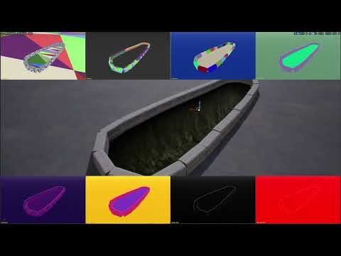 Miniatura del video UE5, Fake Procedural Hole using Nanite and POM